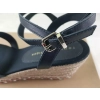 Damskie sandały espadryle Tommy Hilfiger - Wedge Sandal FW0FW06303