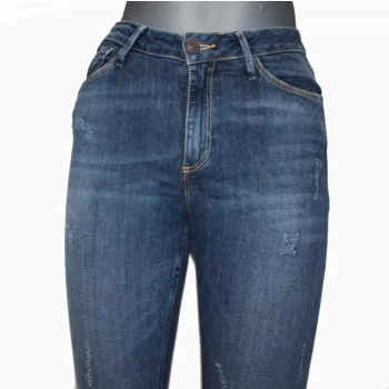 Jeansy damskie Cross Alan -Skinny -rurki 7/8 -P497-068