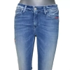 Damskie jeansy Lee Scarlett -Skinny L526RJUZ z aplikacjami