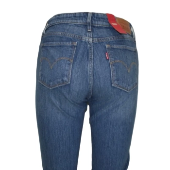 Damskie spodnie jeansowe Levi's 712 -Slim Mid Rise 188840060