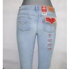 Dziecięce jeansy Levi's 710 -Super Skinny Stretch jasne rurki 4E2702-L4X