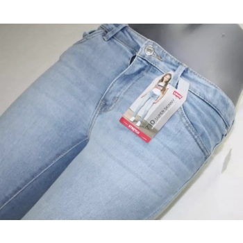 Dziecięce jeansy Levi's 710 -Super Skinny Stretch jasne rurki 4E2702-L4X