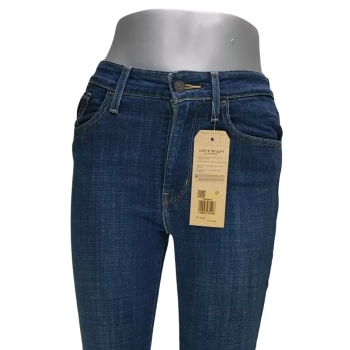 Damskie jeansy Levi's 721 -High Rise Skinny 188820047 -Blue Story -rurki