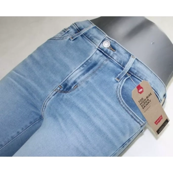 Damskie jeansy Levi's 720 jasne rurki wysoki stan 527970010 Azurite