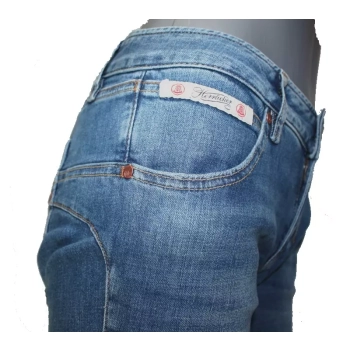 Damskie jeansy Herrlicher Touch Slim 5705-D9677 -Beamed 644