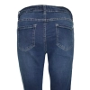 Damskie spodnie jeansowe Arizona -LKZ-47255 -ciemne rurki 7/8