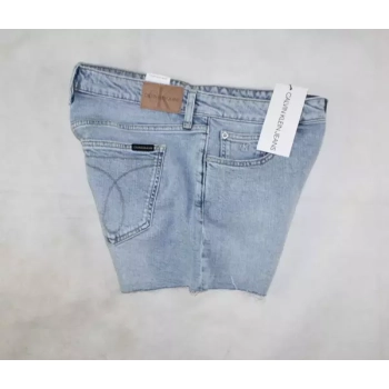 Spodenki jeansowe damskie Calvin Klein Jeans -Mid Rise Short -J20J215902-1AA