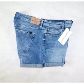 Spodenki damskie Calvin Klein Jeans -Mid Rise Short - J20J215904-1BJ