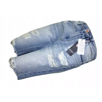 Damskie spodenki jeans Guess -Denim Bermuda W92D67D3L71