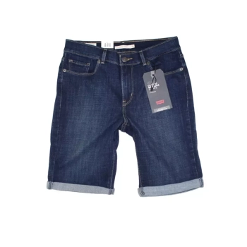 Damskie spodenki jeans Levi's -Shaping Bermuda Shorts 299690046 -Mid Rise