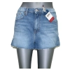 Damskie spodenki Tommy Jeans - Denim Hotpant - Anin Mid Blue Comfort - DW0DW08218