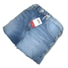 Damskie spodenki Tommy Jeans - Denim Hotpant - Anin Mid Blue Comfort - DW0DW08218