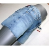 Damskie spodenki Tommy Jeans - Denim Hotpant - Anin Mid Blue Comfort - DW0DW08218