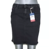 Spódnica Tommy Jeans Franzi Black Stretch czarny jeans DW0DW08226