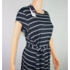 Sukienka Tommy Jeans -Belted Stripe Dress DW0DW09935-BDS -czarna w paski