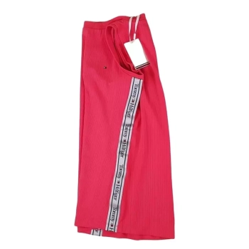 Sukienka dziecięca Tommy Hilfiger -Graphic Tape Dress KG0KG07184-TJN -Laser Pink -różowa