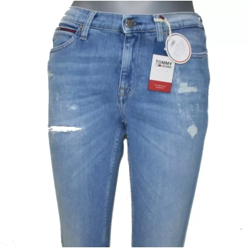 Jeansy Tommy Jeans 1985 Fmibcd -Mid Straight DW0DW05029