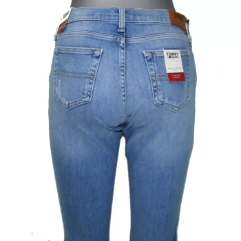 Jeansy Tommy Jeans 1985 Fmibcd -Mid Straight DW0DW05029