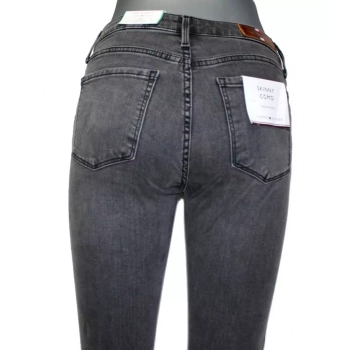 Tommy Hilfiger Como jeansy damskie szare rurki WW0WW25686