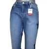 Jeansy damskie Tommy Jeans Izzy 7/8 Galaxy Blue DW0DW04157