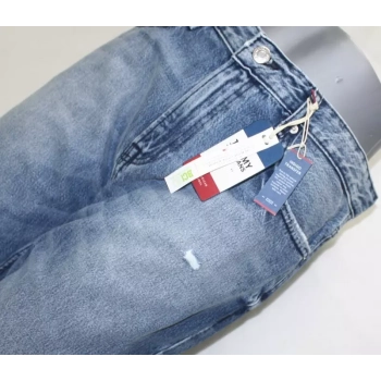 Damskie jeansy Tommy Jeans Izzy -High Slim Cropped DW0DW05019