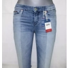 Damskie jeansy Tommy Jeans Nora rurki 7/8 Tenny Light Blue Stretch DW0DW04743