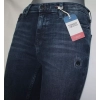 Tommy Jeans Nora rurki - Haku Dark Blue Stretch - DW0DW07310 jeansy damskie