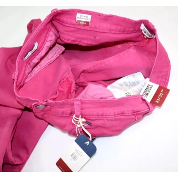 Tommy Jeans Nora -jeansy różowe rurki 7/8 -DW0DW07515