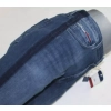 Spodnie jeansowe Tommy Jeans Santana rurki Neddle Dark Blue DW0DW05010