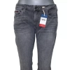 Damskie jeansy Tommy Jeans Sophie -Storm Grey Stretch DW0DW04996 szare rurki