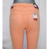 Jeansy Tommy Jeans Sylvia -rurki Melon Orange Stretch DW0DW08220