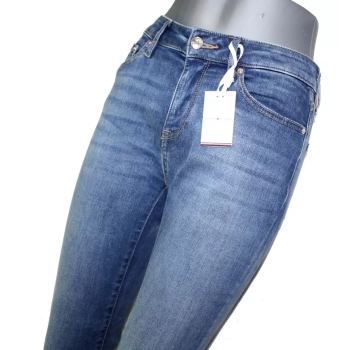 Jeansy Tommy Hilfiger Venice -Skinny Regular rurki WW0WW24450