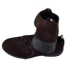 Półbuty męskie Tommy Hilfiger - Core Suede Shoe FM0FM04677-GT6 Cocoa - skóra prawdziwa zamszowa - ciemny brąz