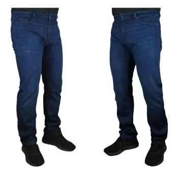 Jeansy męskie Hugo Boss Orange - Maine Regular Fit - Super Stretch Denim - 50471118 BC-L-P Atlantic