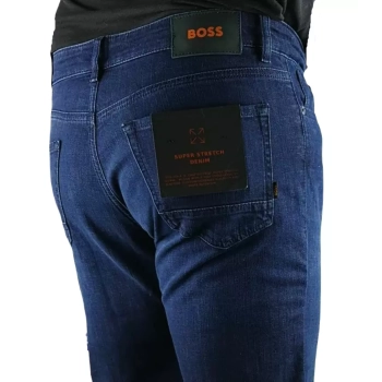 Jeansy męskie Hugo Boss Orange - Maine Regular Fit - Super Stretch Denim - 50471118 BC-L-P Atlantic