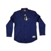 Koszula męska Tommy Jeans -Oxford Shirt -Classic Fit -DM0DM11320 granatowa