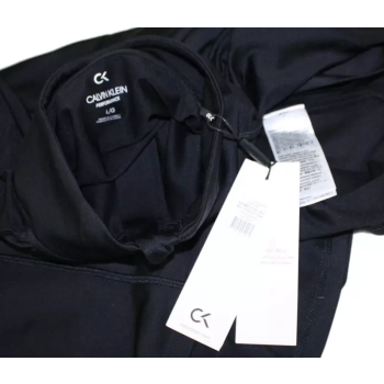 Koszulka Calvin Klein męski long t-shirt sportowy 00GMF1K201-001 czarny