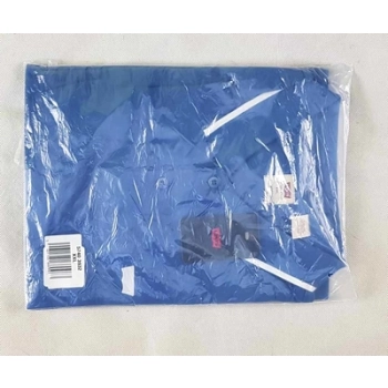 Męska koszulka Levi's - Slim Housemark Polo - A48420008 Deja Vu Blue - niebieska