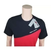 Męska koszulka Tommy Hilfiger - Primary Red MW0MW17281 -czerwono-czarna