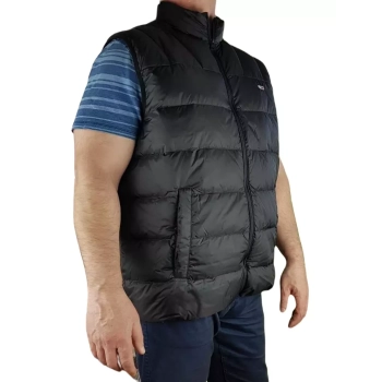 Męska kamizelka Tommy Jeans -Essential Light Down Vest -DM0DM14358-BDS kaczy puch