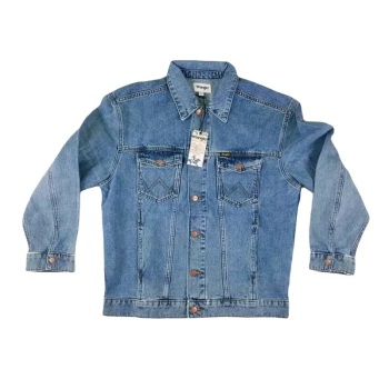 Męska kurtka jeansowa Wrangler Anti Fit Jacket - W45979142 - Authentic Mid - Heritage Collection