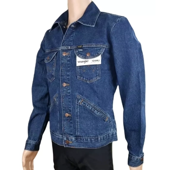 Kurtka męska jeansowa Wrangler 124MJ Western Jacket Regular Fit - 6 Months W4MJUG923