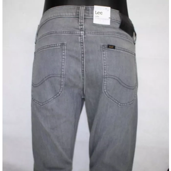 Jeansy Lee Luke -Slim Tapered -szare -Light Crosby -L719NPUS