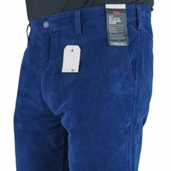 Męskie sztruksy Levi's - XX Chino - Standard Taper - 171960096 Ocean Cavern