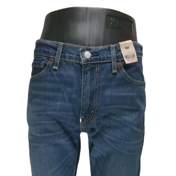 Męskie jeansy Levi's 511 Slim - Stretch Below Waist - 045111163 Dark Indigo Worn In