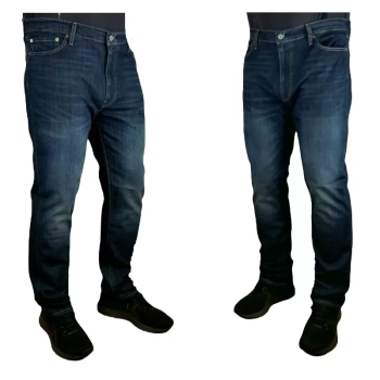 Męskie spodnie jeansowe Levi's 511 -Slim -Below 045115240 Hard Worn