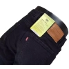 Męskie jeansy Levi's Skinny Taper - Premium - Stretch - Levi's Flex - Black Leaf 845580116 czarne