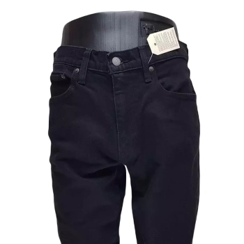 Męskie jeansy Levi's Skinny Taper - Premium - Stretch - Levi's Flex - Black Leaf 845580116 czarne