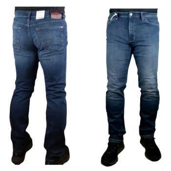 Męskie jeansy Mustang Tramper - Slim Medium Straight - 1006743-5000-881