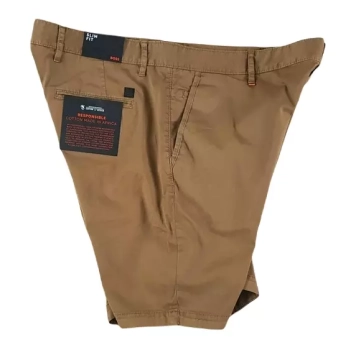 Męskie spodenki Hugo Boss Orange - Schino Slim Shorts Stretch - 50489112-280 khaki